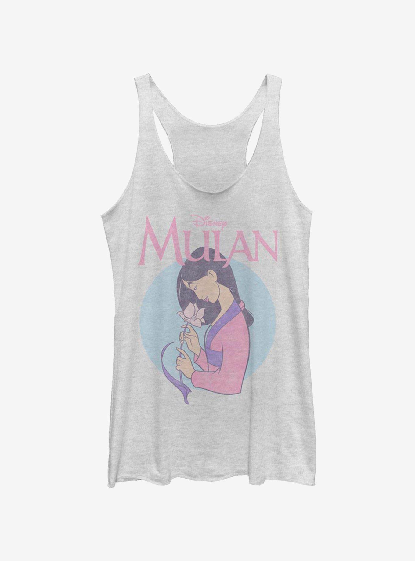 Disney Mulan Vintage Mulan Girls Tank, WHITE HTR, hi-res