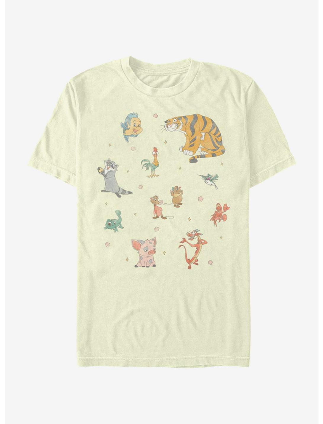 Disney Princess Sidekick Doodle T-Shirt, NATURAL, hi-res