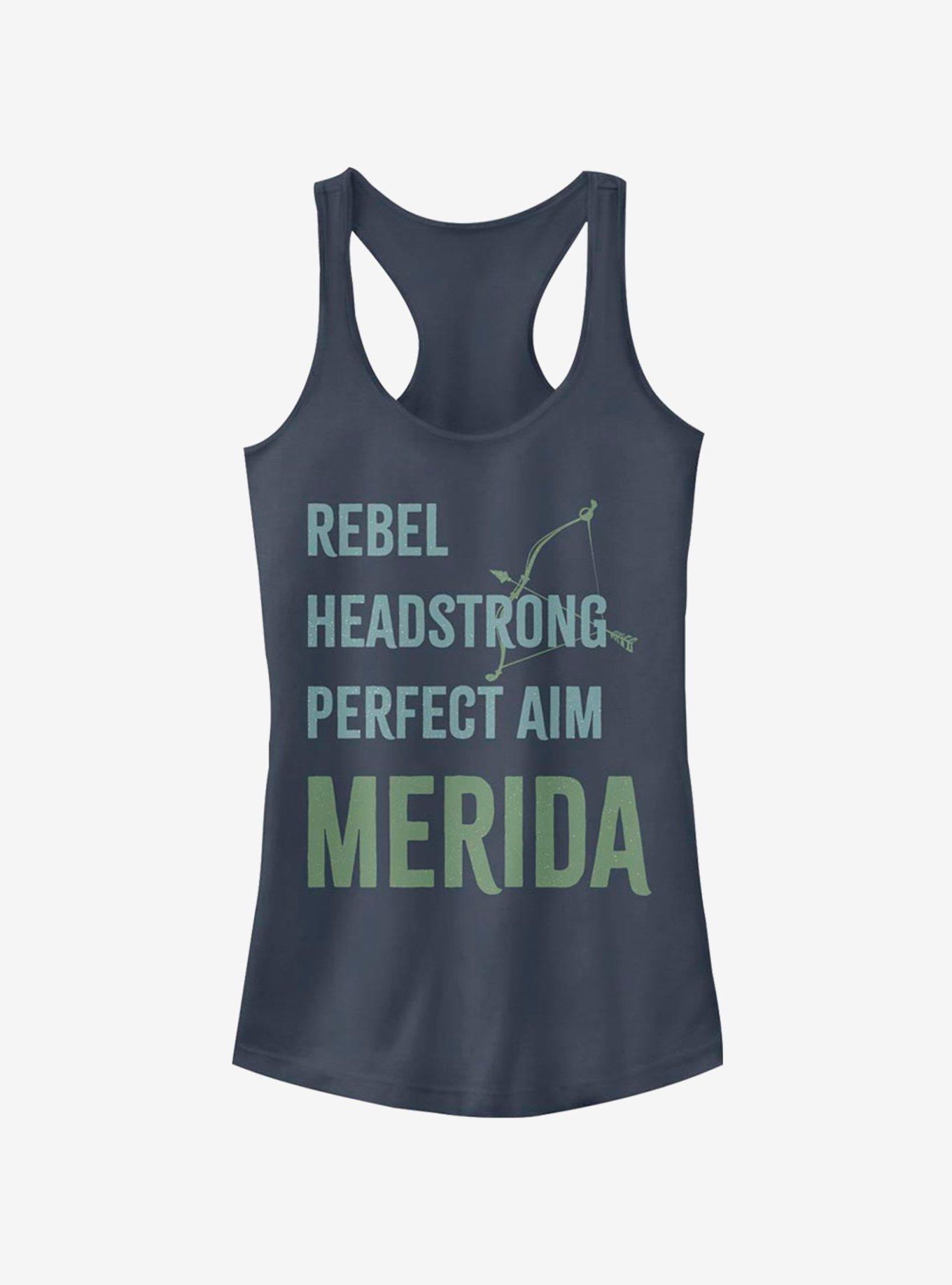 Disney Pixar Brave Merida Girls Tank, INDIGO, hi-res