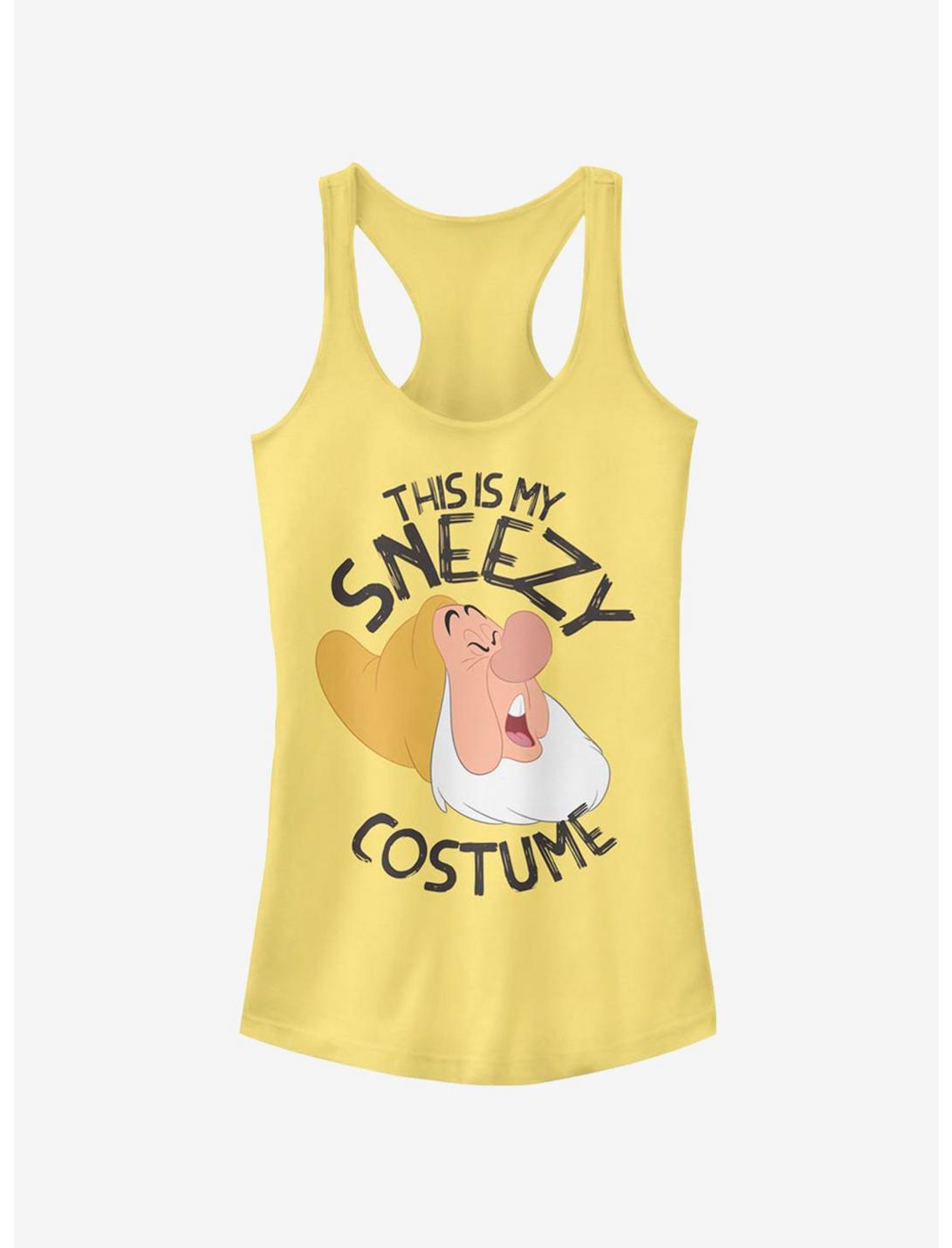 Disney Snow White Sneezy Costume Girls Tank, BANANA, hi-res