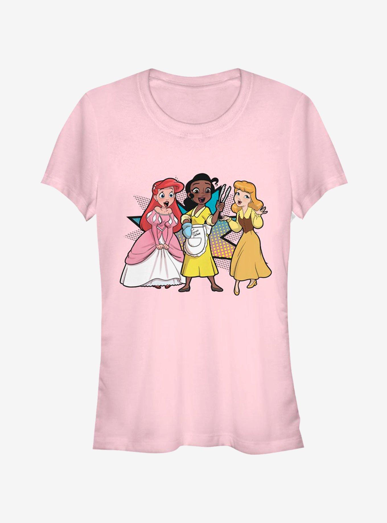 Disney Princess Comic Tong Trio Girls T-Shirt