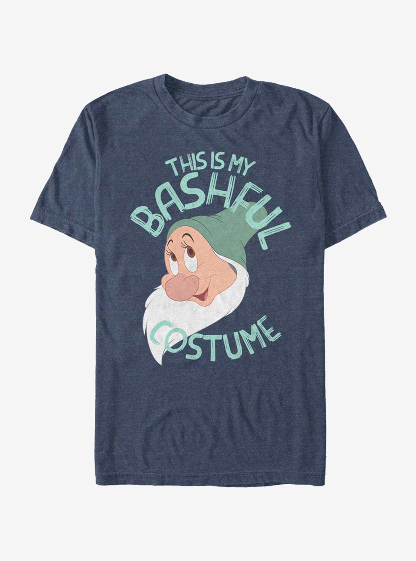 Disney Snow White Bashful Costume T-Shirt, NAVY HTR, hi-res