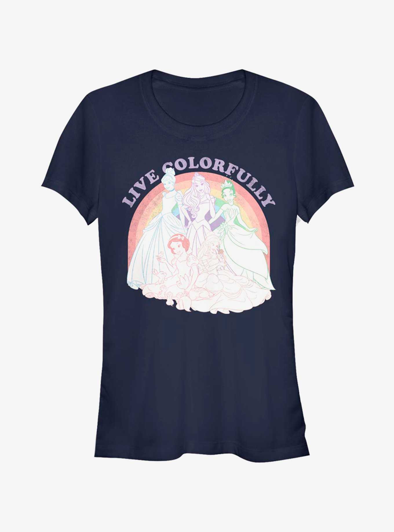 Disney Princess Rainbow Princess Girls T-Shirt, , hi-res