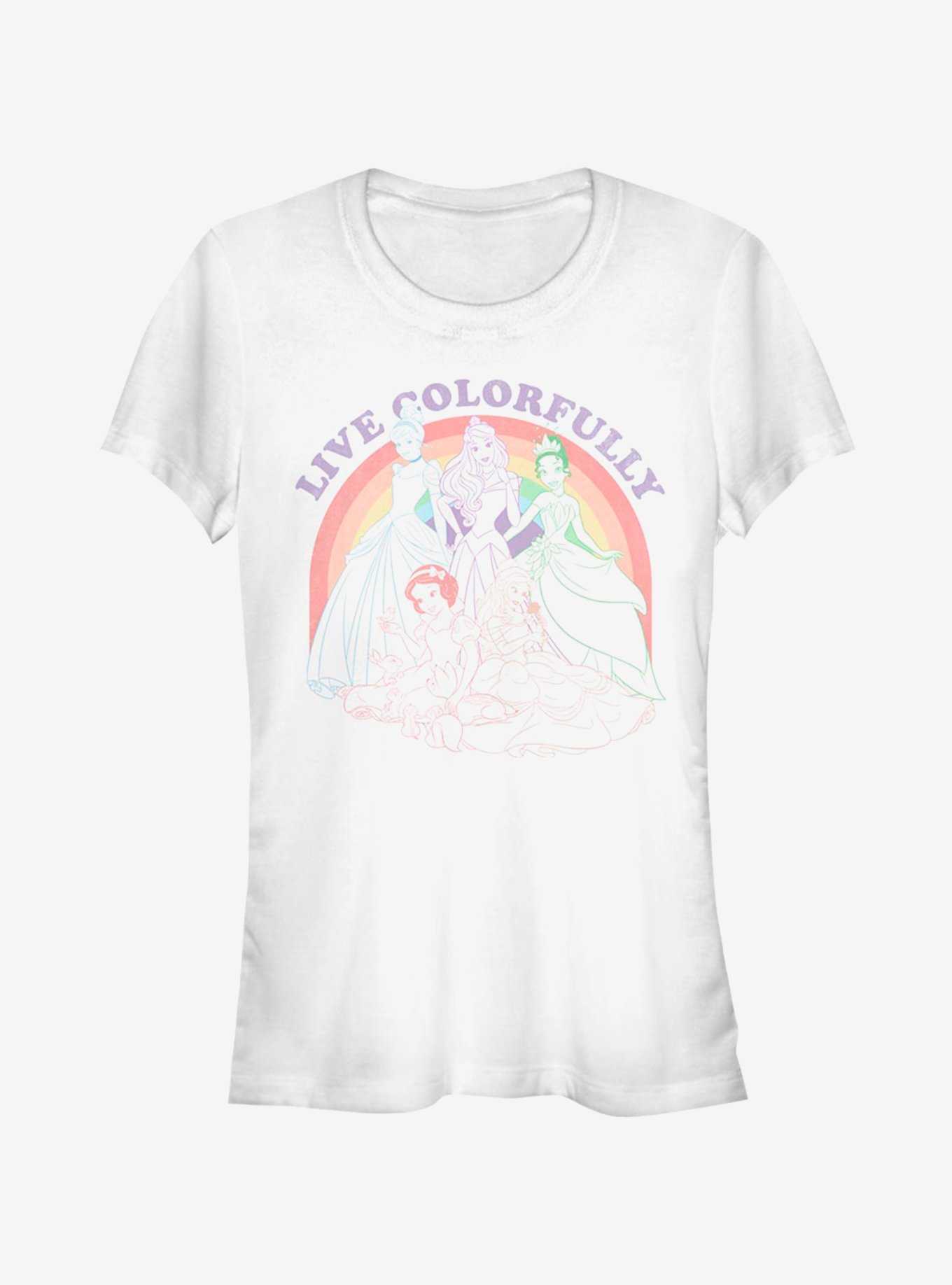 Disney Princess Rainbow Princess Girls T-Shirt, , hi-res