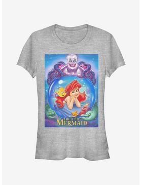 Disney The Little Mermaid Ariel And Ursula Girls T-Shirt, ATH HTR, hi-res