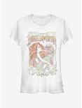 Disney The Little Mermaid Romatic Ariel Girls T-Shirt, WHITE, hi-res