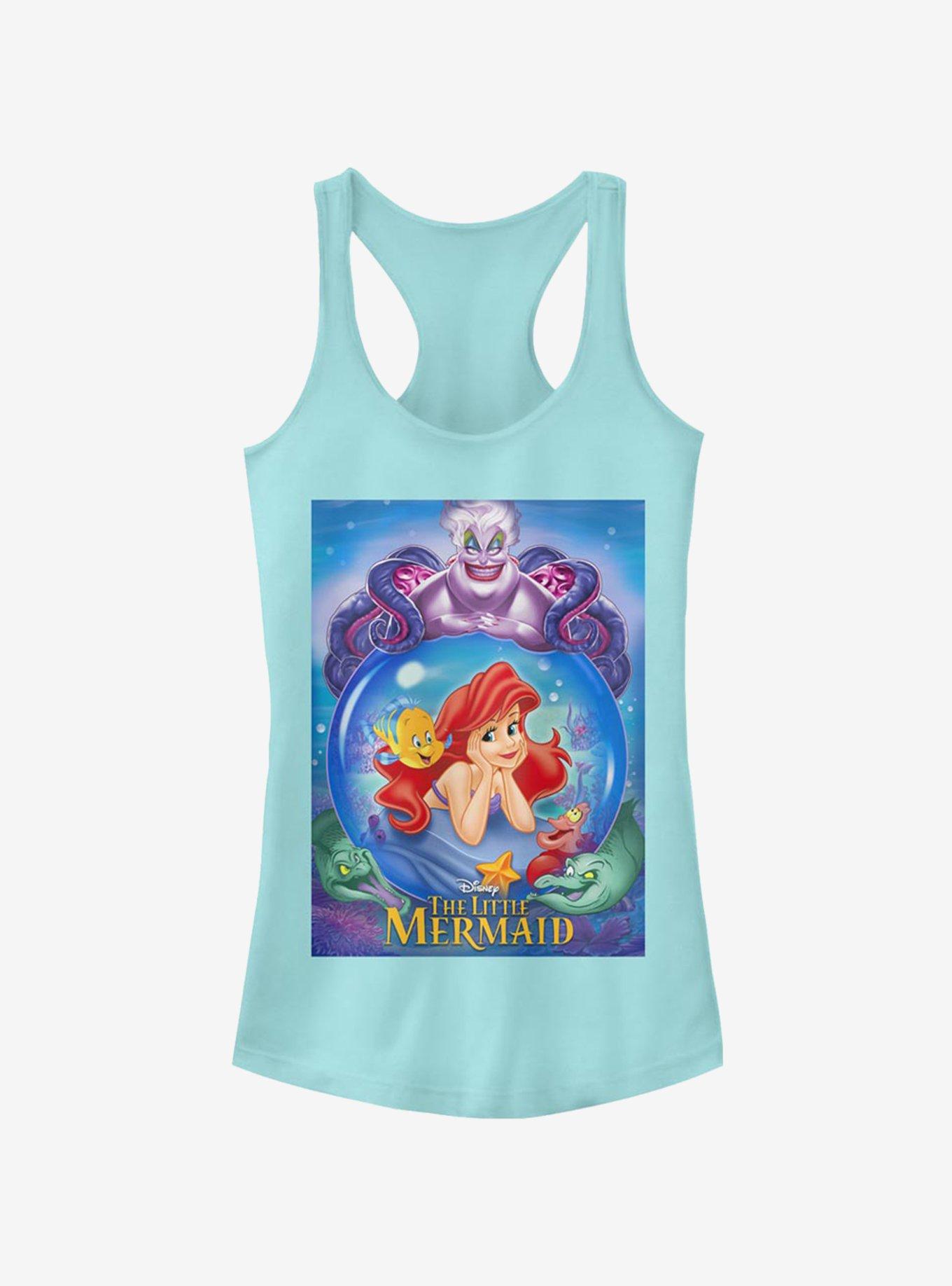 Disney The Little Mermaid Ariel And Ursula Girls Tank, CANCUN, hi-res