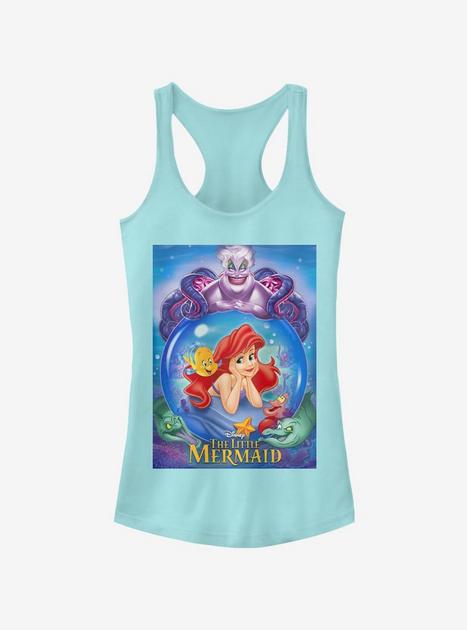 Disney The Little Mermaid Ariel And Ursula Girls Tank - BLUE | Hot Topic