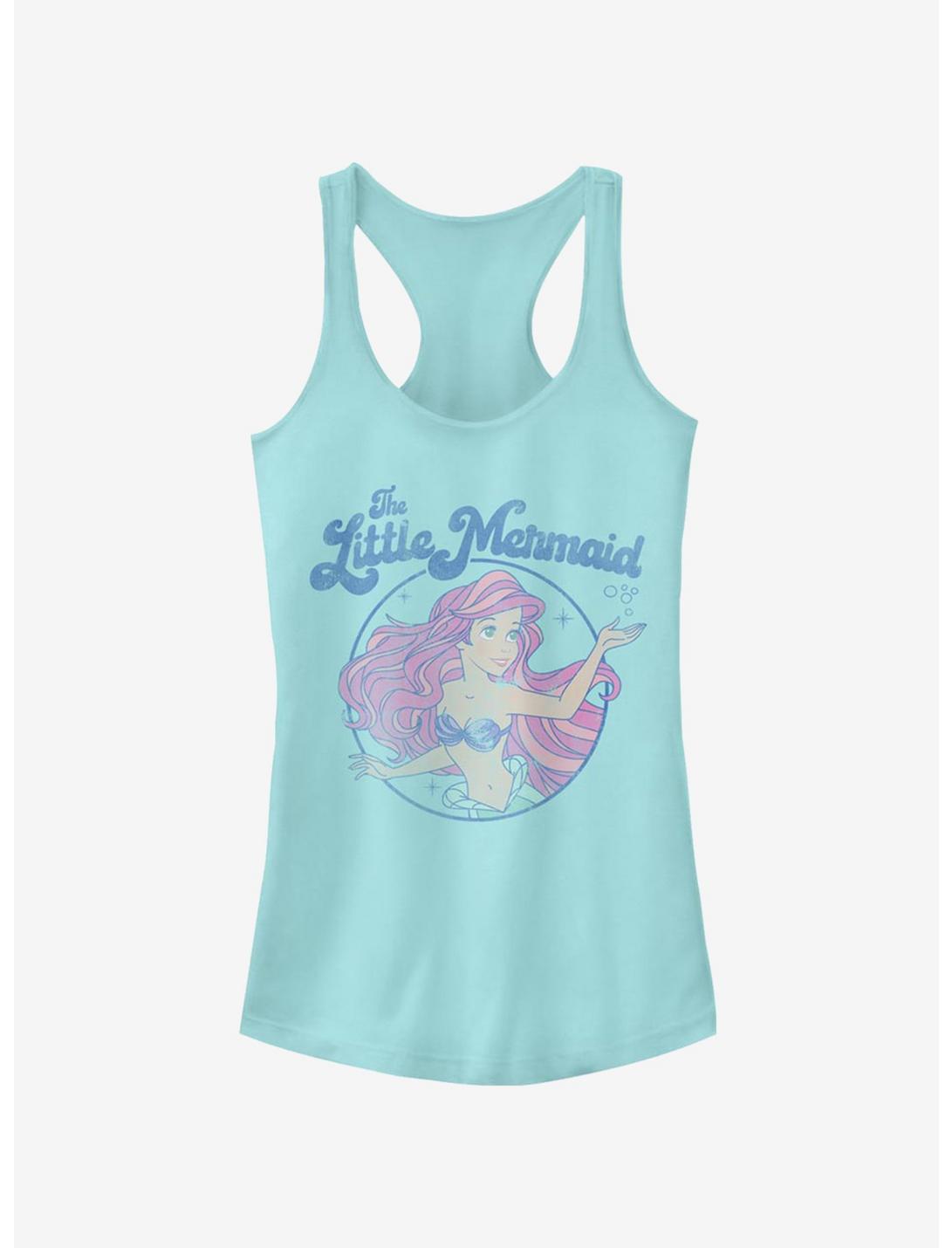Disney The Little Mermaid Faded Ariel Girls Tank, CANCUN, hi-res