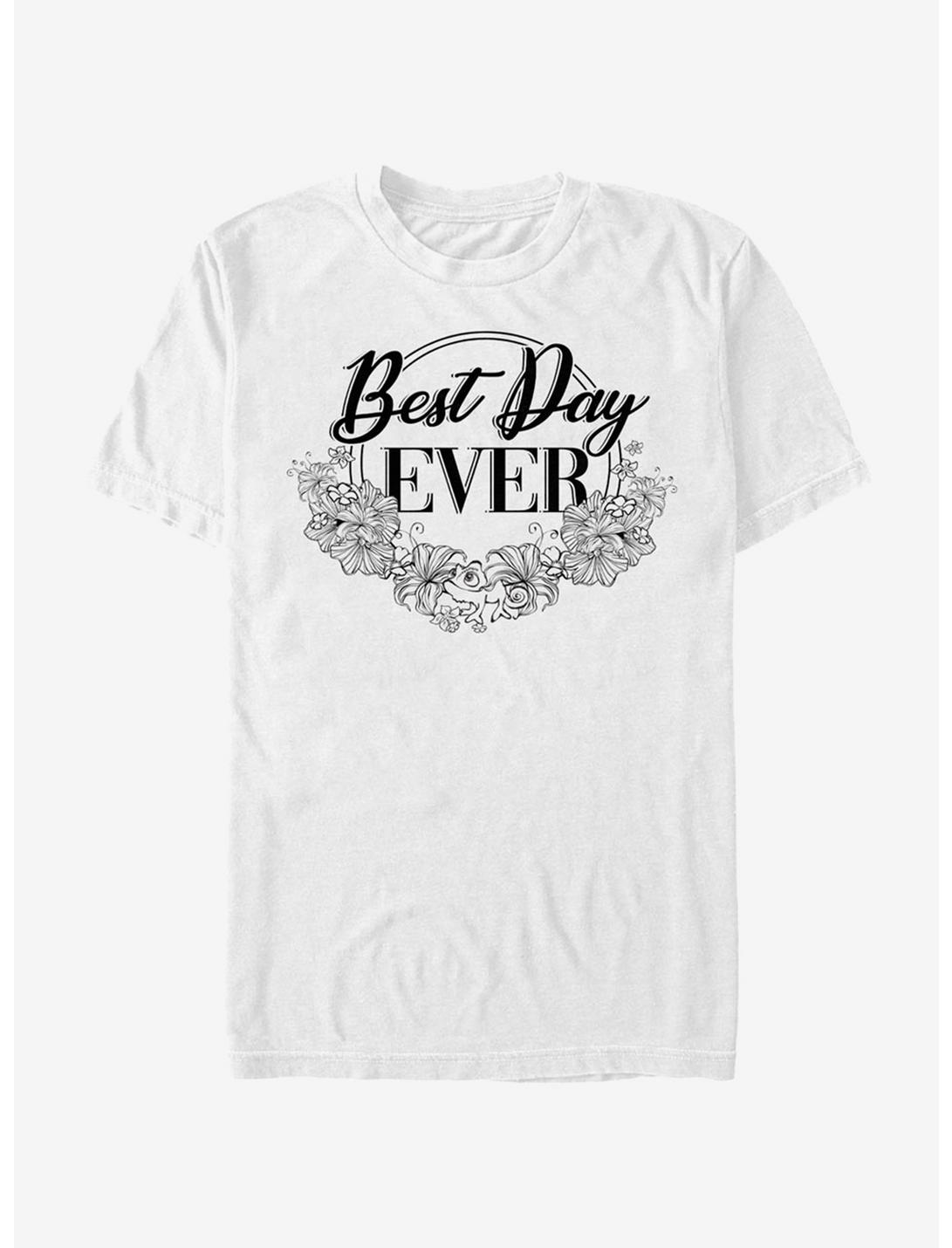Disney Tangled Best Day Ever T-Shirt, WHITE, hi-res