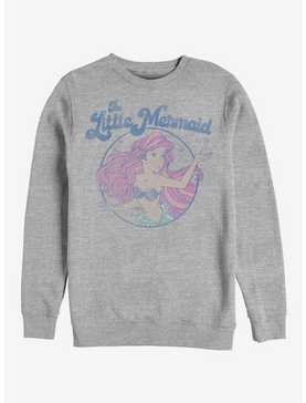 Disney The Little Mermaid Faded Ariel Crew Sweatshirt, , hi-res