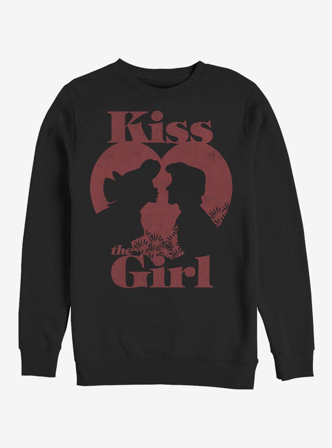 Disney The Little Mermaid Kiss Girl Crew Sweatshirt