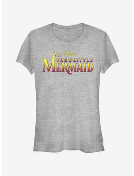 Disney The Little Mermaid Logo Girls T-Shirt, ATH HTR, hi-res