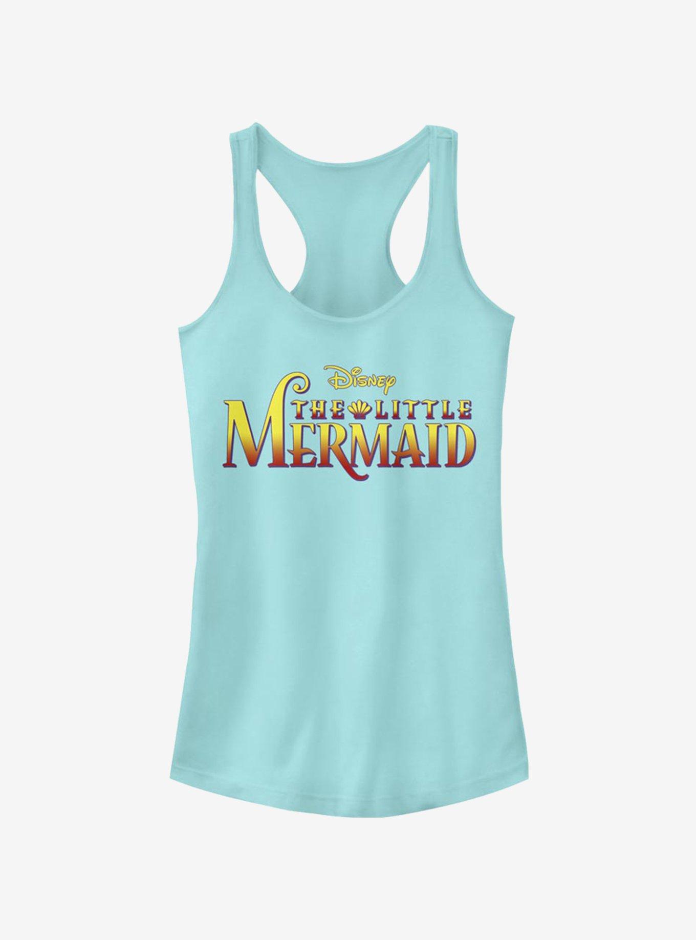 Disney The Little Mermaid Logo Girls Tank, CANCUN, hi-res