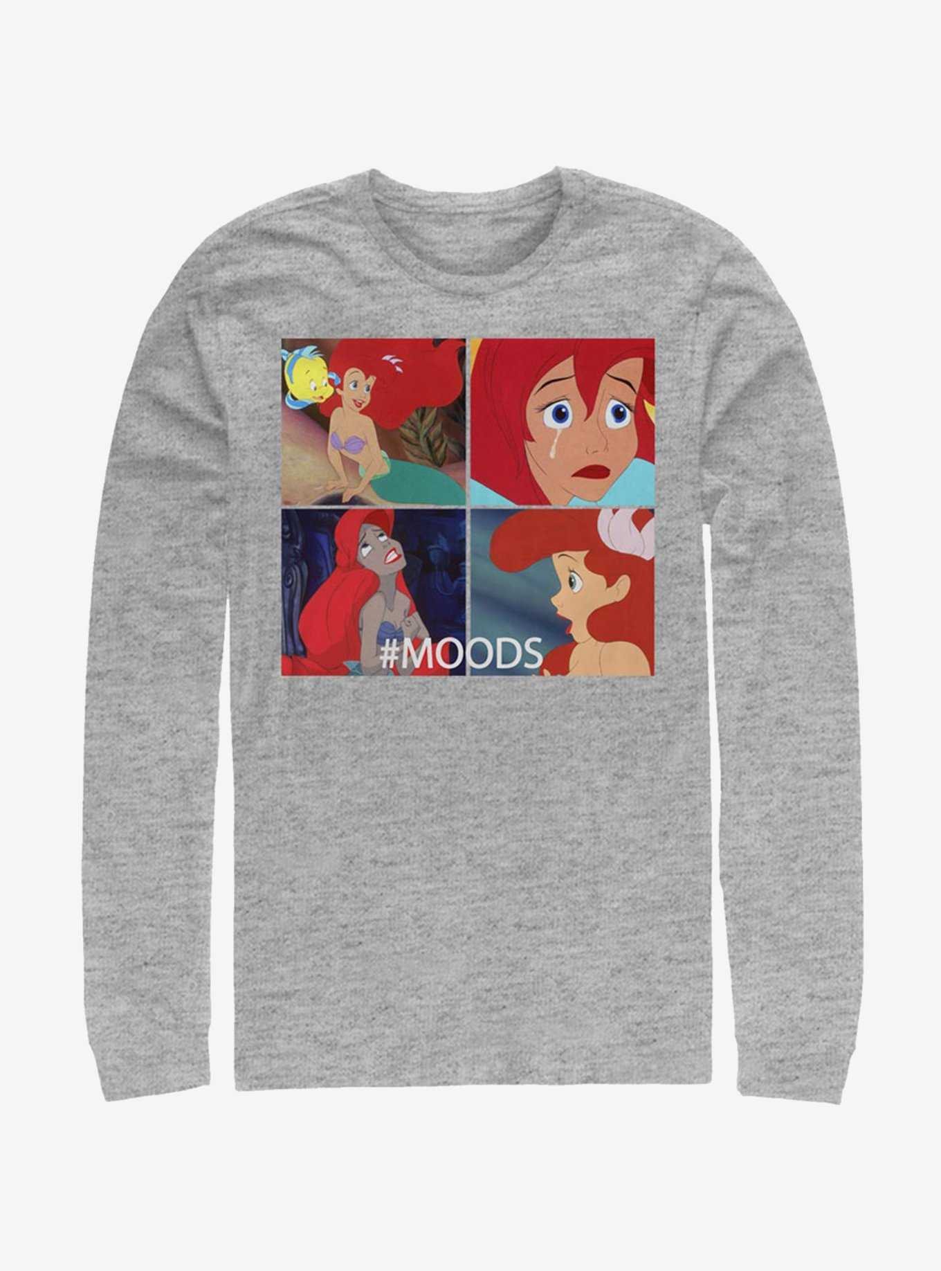 Disney The Little Mermaid Ariel Moods Long-Sleeve T-Shirt, , hi-res