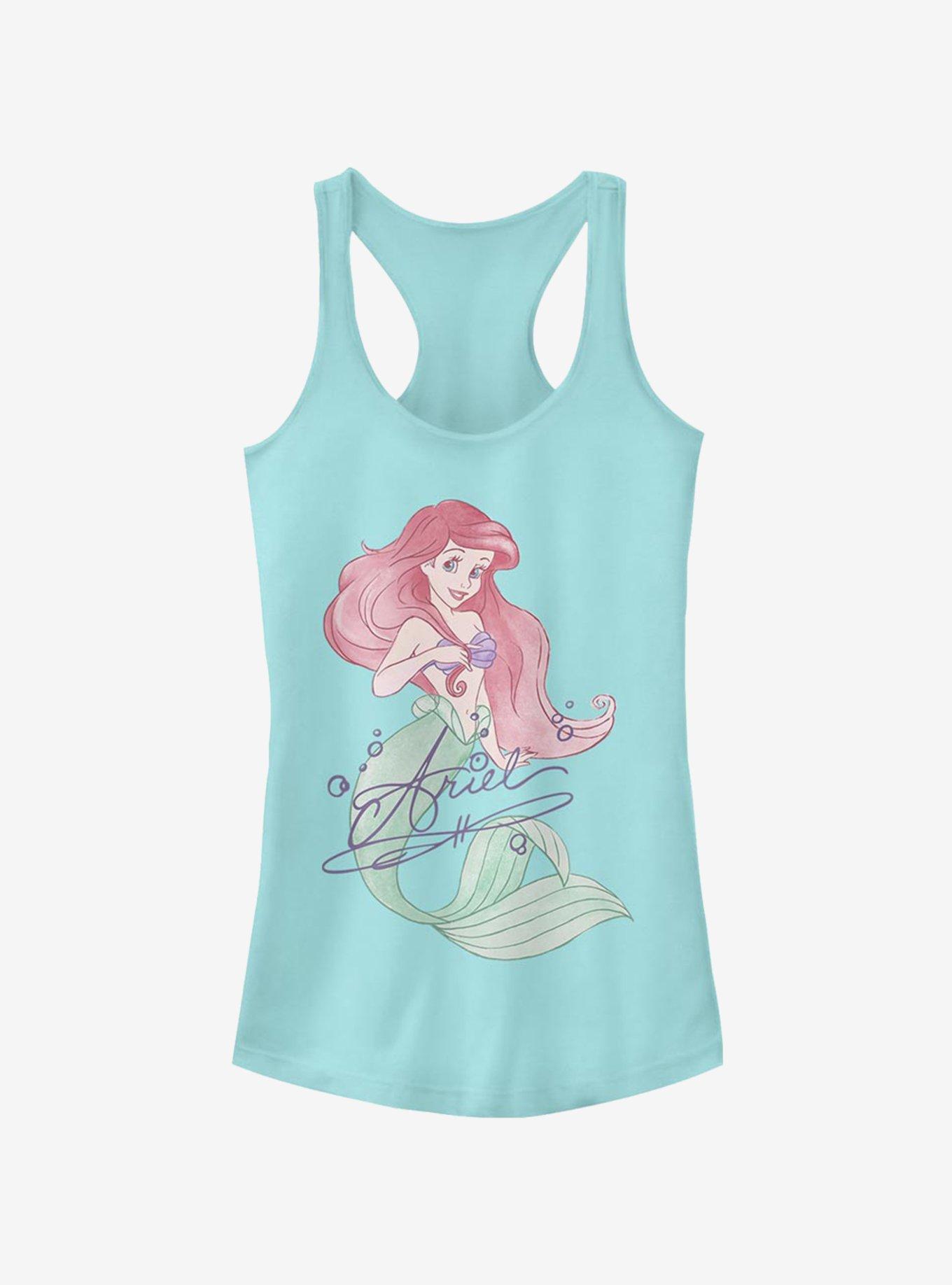 Disney The Little Mermaid Signed Ariel Girls Tank, , hi-res