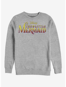 Disney The Little Mermaid Logo Crew Sweatshirt, ATH HTR, hi-res
