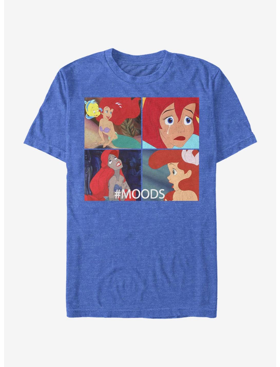 Disney The Little Mermaid Ariel Moods T-Shirt, ROY HTR, hi-res