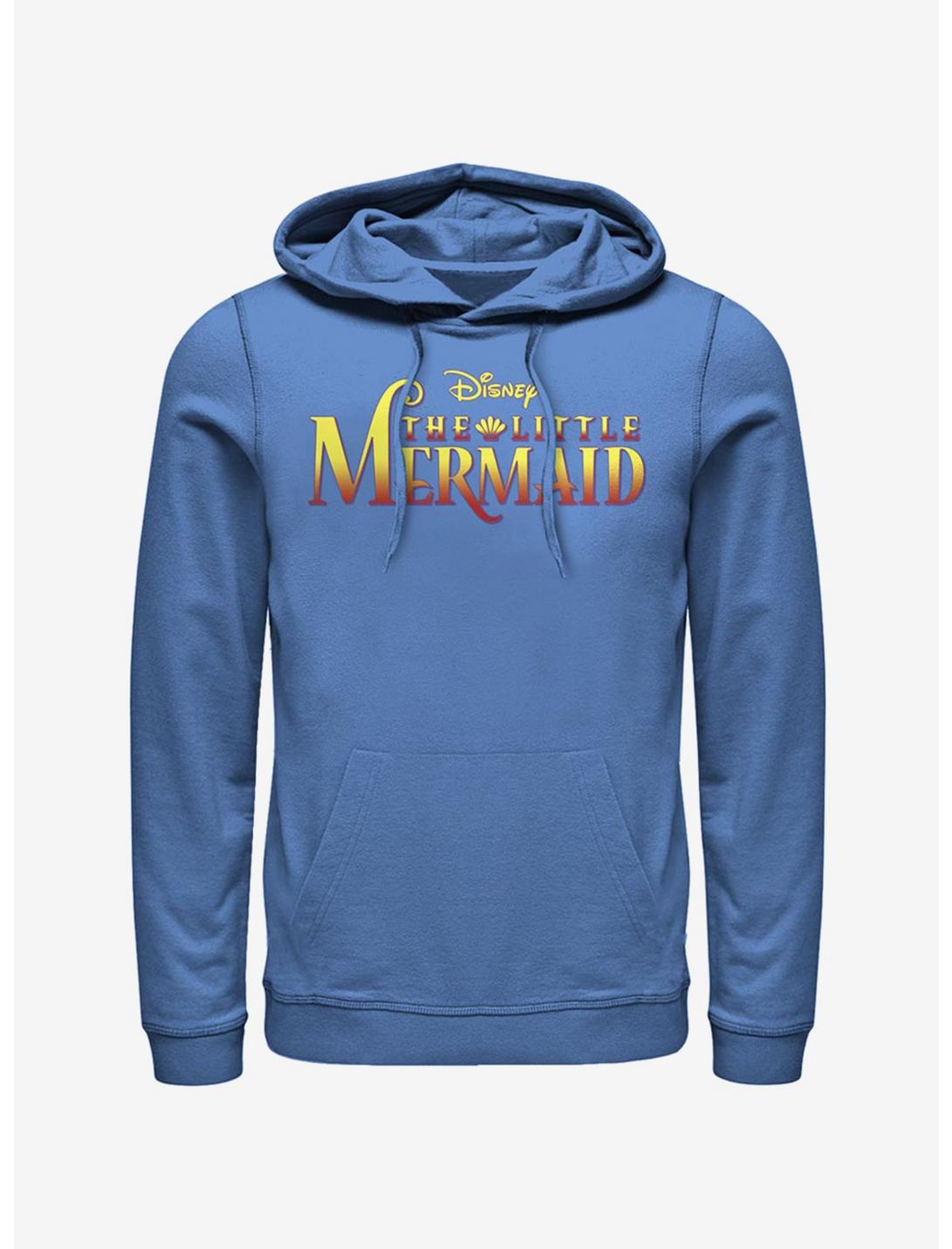 Disney The Little Mermaid Logo Hoodie, ROYAL, hi-res