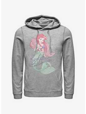 Disney The Little Mermaid Signed Ariel Hoodie, ATH HTR, hi-res