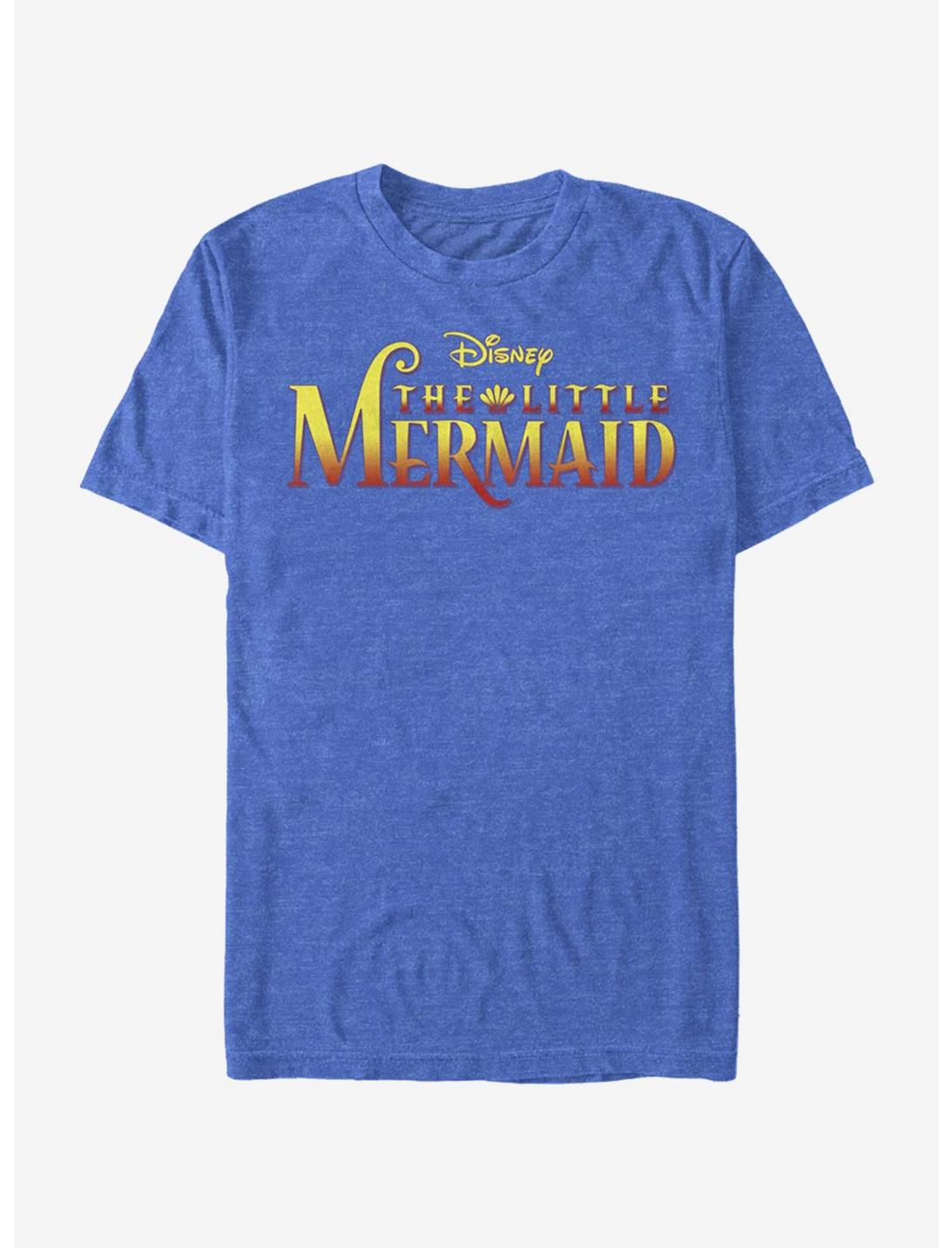 Disney The Little Mermaid Logo T-Shirt, ROY HTR, hi-res