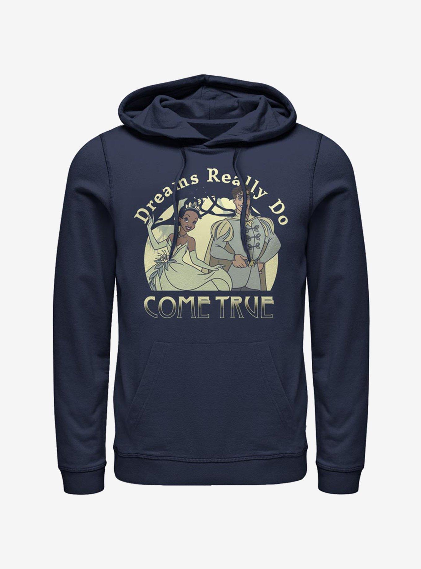 Disney The Princess And The Frog Dreams Do Come True Hoodie, NAVY, hi-res