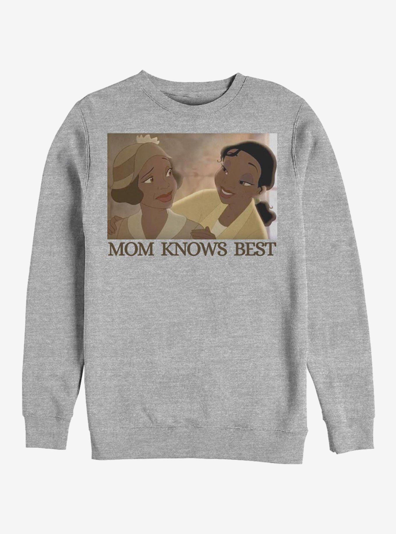 Disney The Princess And The Frog My Mom Crew Sweatshirt, , hi-res