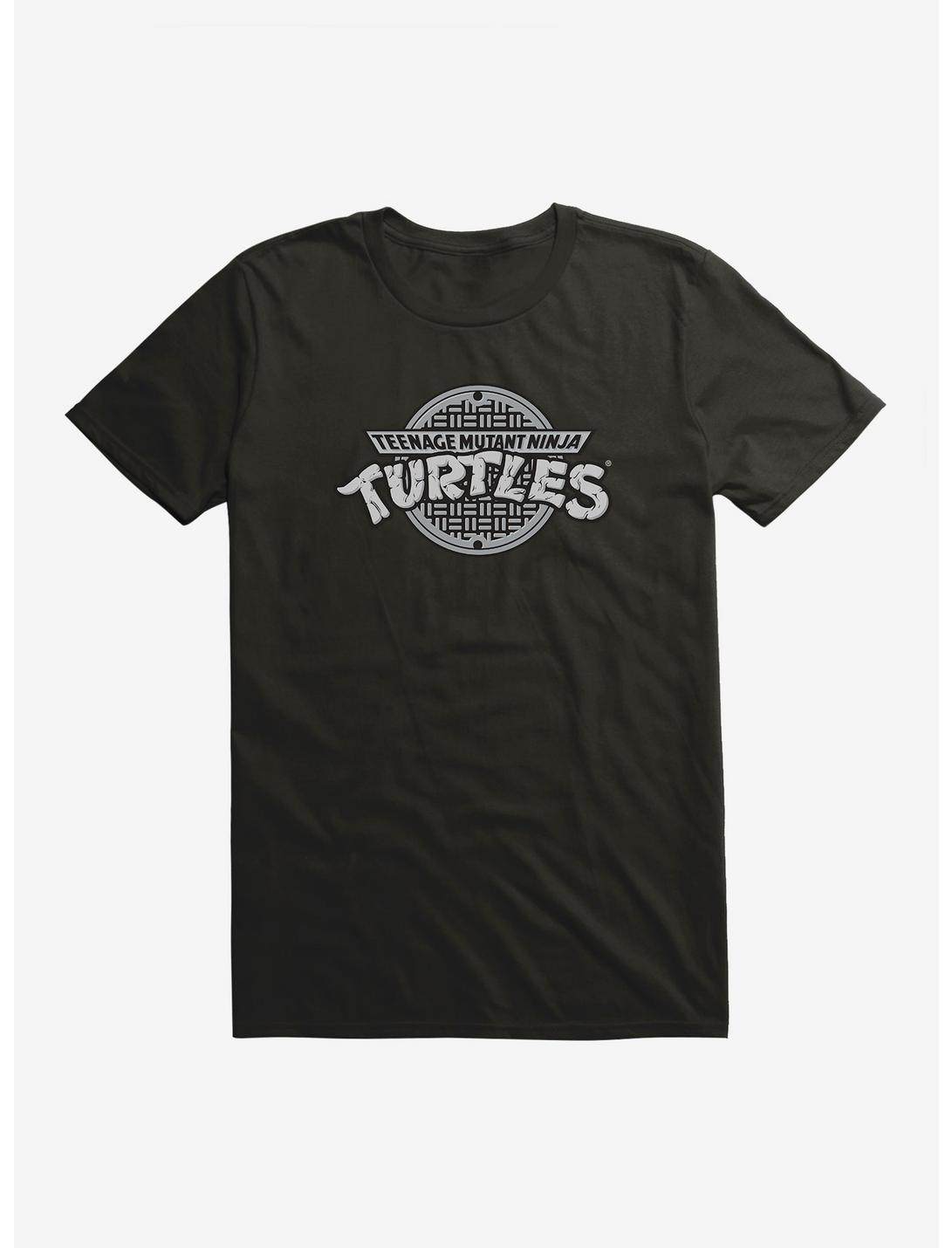 Teenage Mutant Ninja Turtles Classic Grayscale Logo T-Shirt, , hi-res