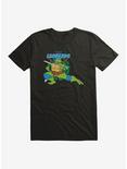 Teenage Mutant Ninja Turtles Leonardo Leads Pose T-Shirt, BLACK, hi-res