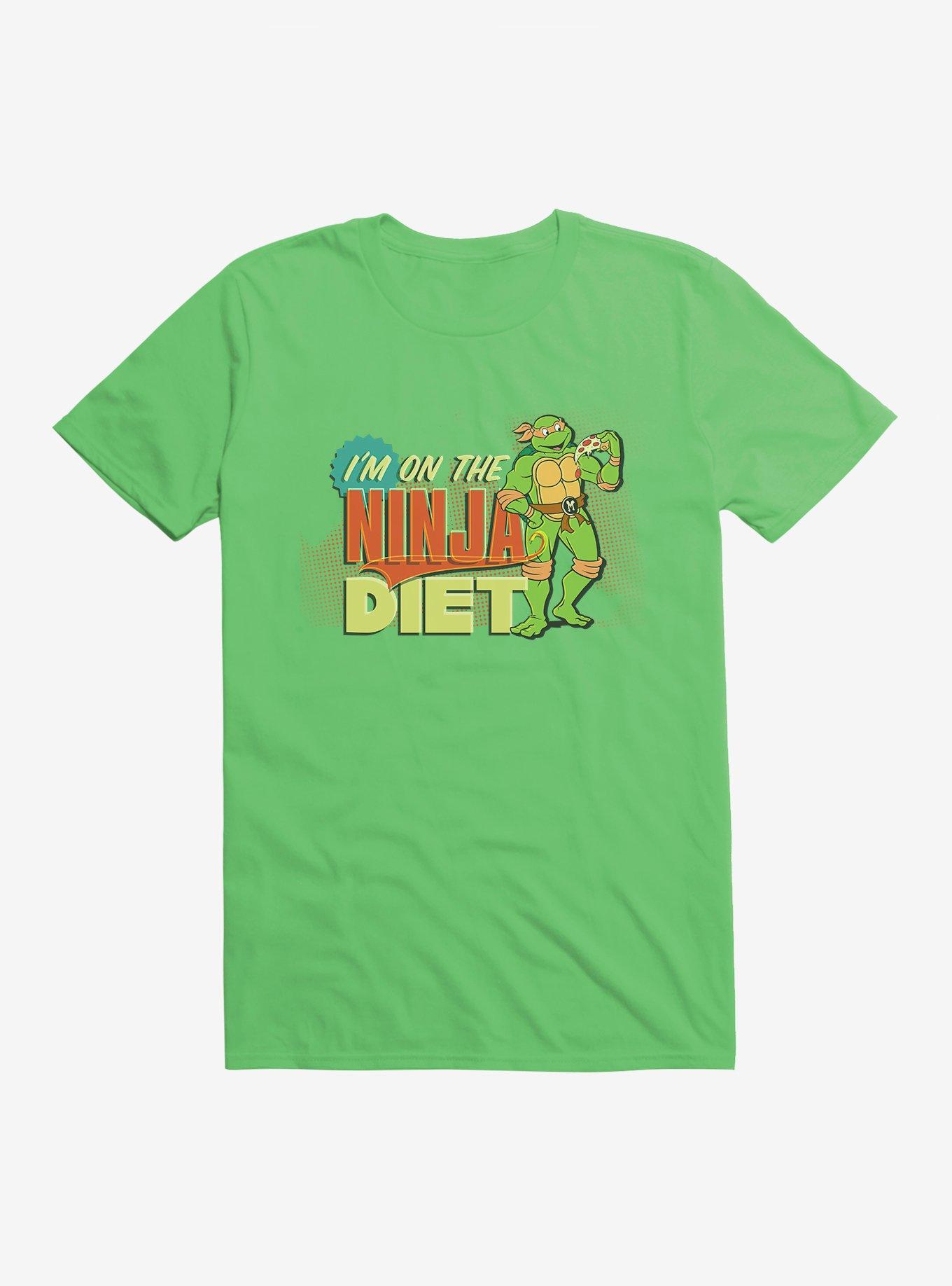Teenage Mutant Ninja Turtles Michelangelo On The Ninja Diet TShirt