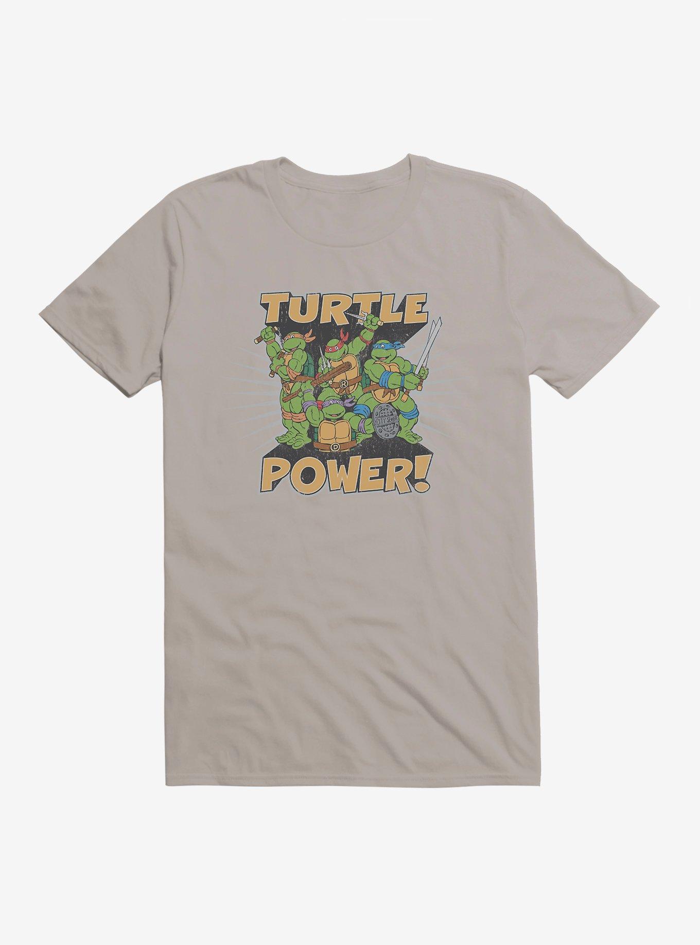 Teenage Mutant Ninja Turtles Turtle Power T-Shirt, LIGHT GREY, hi-res