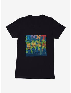 Teenage Mutant Ninja Turtles Character Line Up Womens T-Shirt, , hi-res