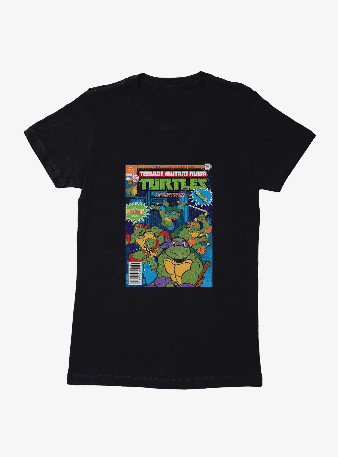 Teenage Mutant Ninja Turtles Adventures Premiere Comic Book Cover Womens T-Shirt, , hi-res