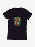 Teenage Mutant Ninja Turtles Collage Womens T-Shirt, BLACK, hi-res