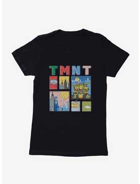Teenage Mutant Ninja Turtles City Collage Womens T-Shirt, , hi-res