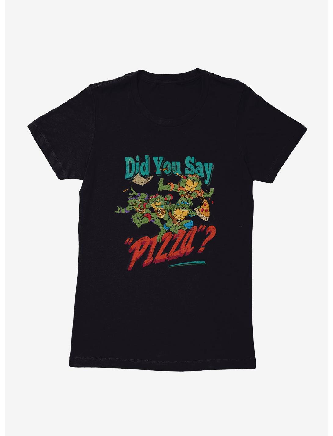 Teenage Mutant Ninja Turtles Did You Say Pizza Womens T-Shirt, , hi-res