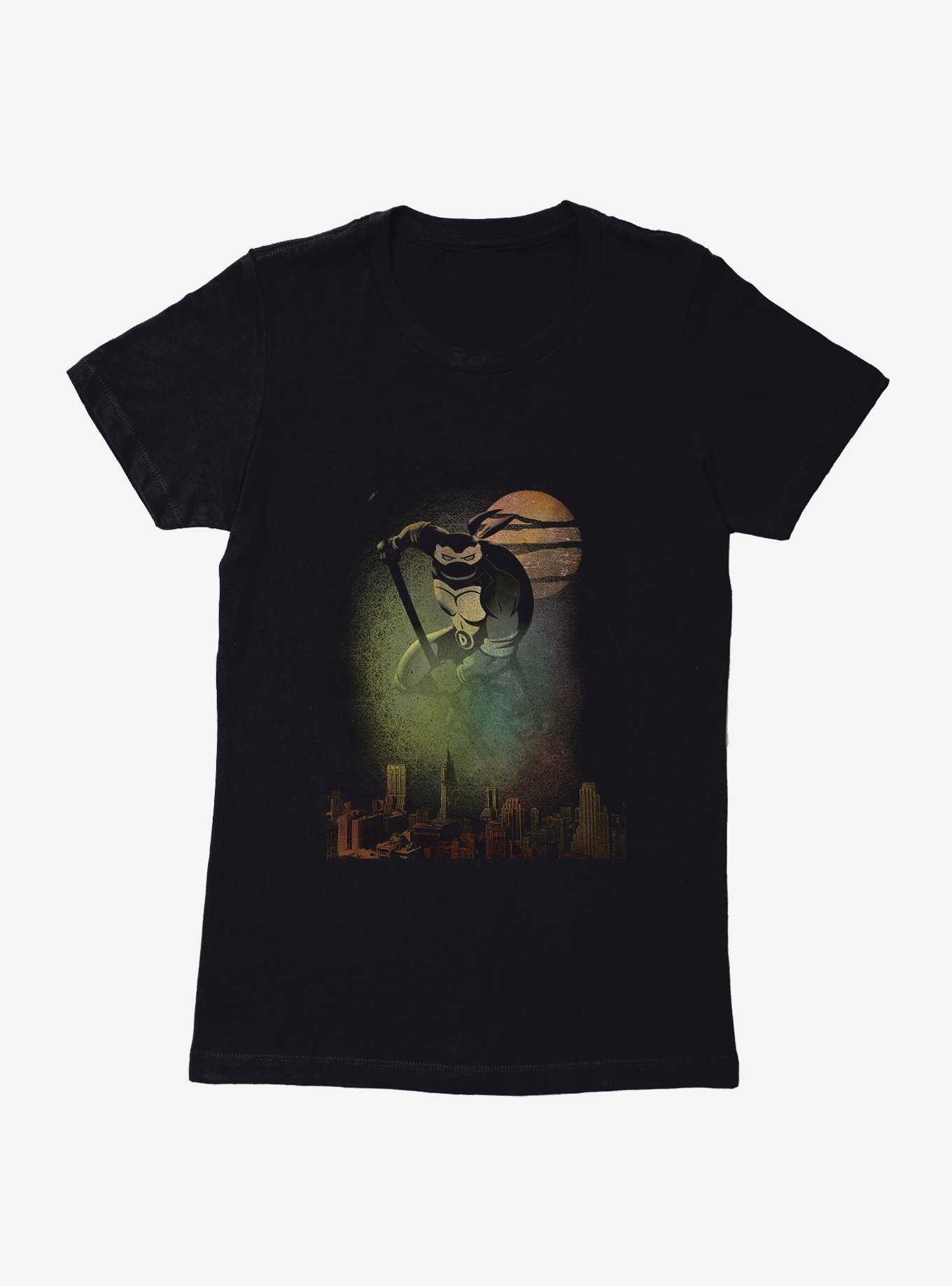 Teenage Mutant Ninja Turtles Donatello Protects The City Spray Paint Womens T-Shirt, , hi-res