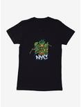 Teenage Mutant Ninja Turtles NYC Group Battle Pose Womens T-Shirt, BLACK, hi-res