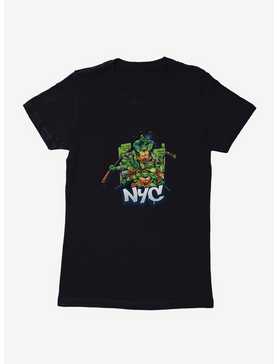 Teenage Mutant Ninja Turtles NYC Group Battle Pose Womens T-Shirt, , hi-res