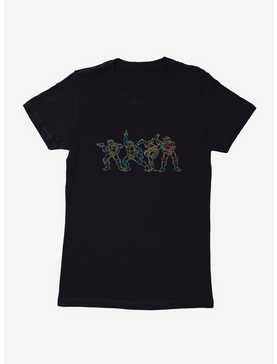 Teenage Mutant Ninja Turtles Neon Chalk Joking Around Womens T-Shirt, , hi-res