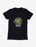 Teenage Mutant Ninja Turtles Raphael Badge Womens T-Shirt, BLACK, hi-res