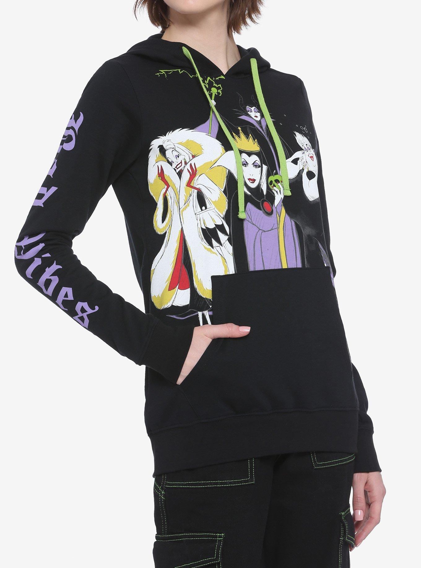 Disney Villains Bad Vibes Girls Hoodie, MULTI, hi-res