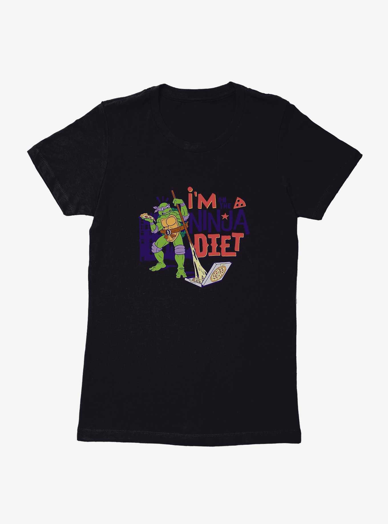 Teenage Mutant Ninja Turtles Donatello On The Ninja Diet Womens T-Shirt, , hi-res