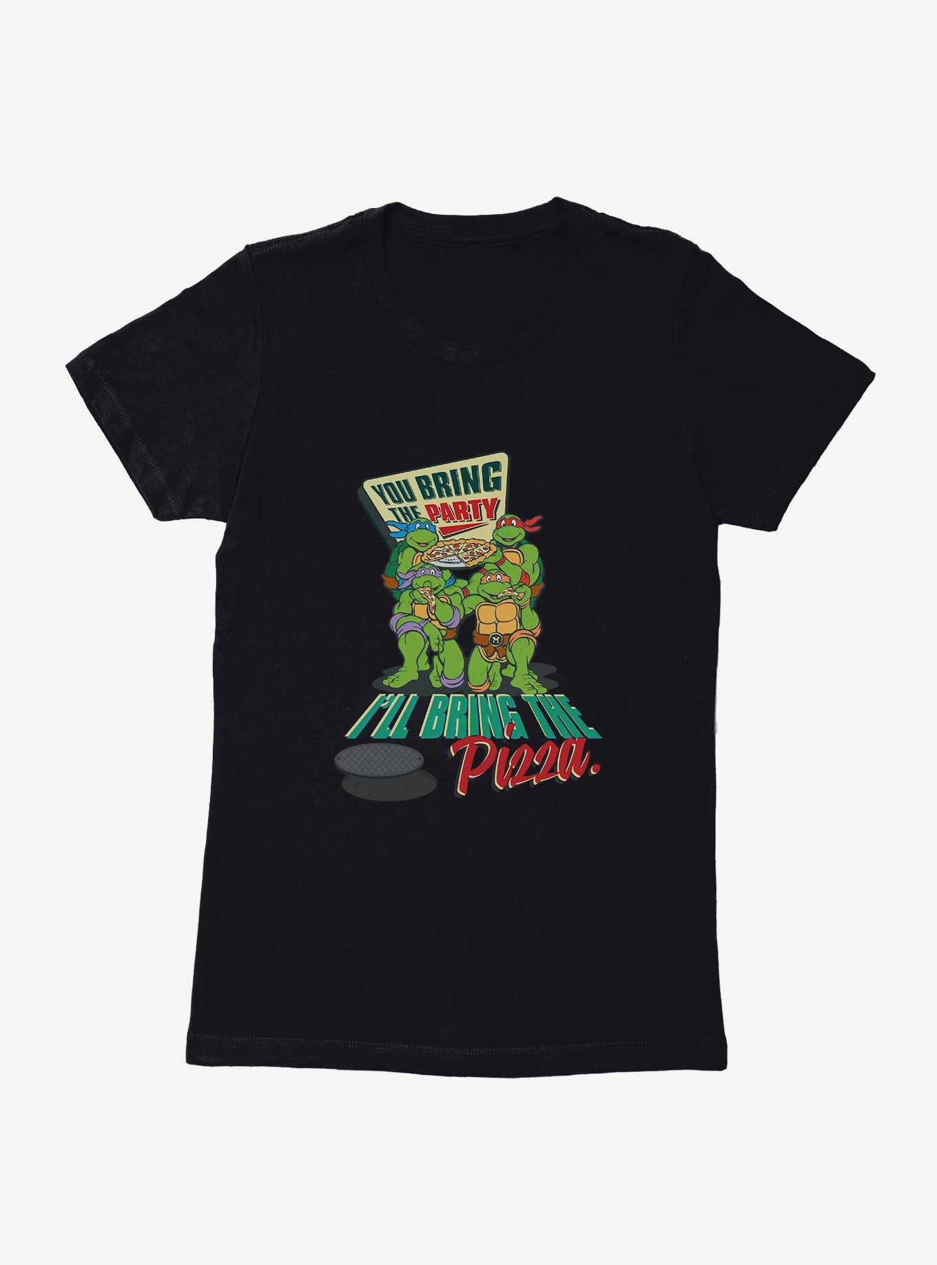 Teenage Mutant Ninja Turtles Bring The Pizza Womens T-Shirt, , hi-res