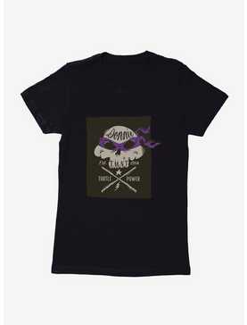 Teenage Mutant Ninja Turtles Donatello Bandana Skull And Weapons Womens T-Shirt, , hi-res