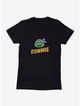 Teenage Mutant Ninja Turtles Donnie Face Pizza Name Womens T-Shirt, , hi-res
