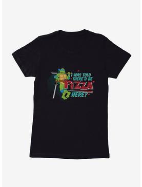 Plus Size Teenage Mutant Ninja Turtles Leonardo I Was Told There'd Be Pizza Womens T-Shirt, , hi-res