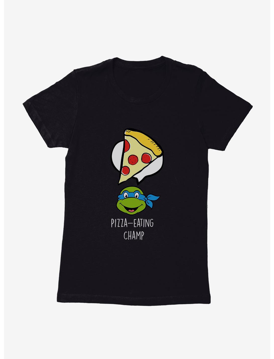 Teenage Mutant Ninja Turtles Pizza Dreams Womens T-Shirt, BLACK, hi-res