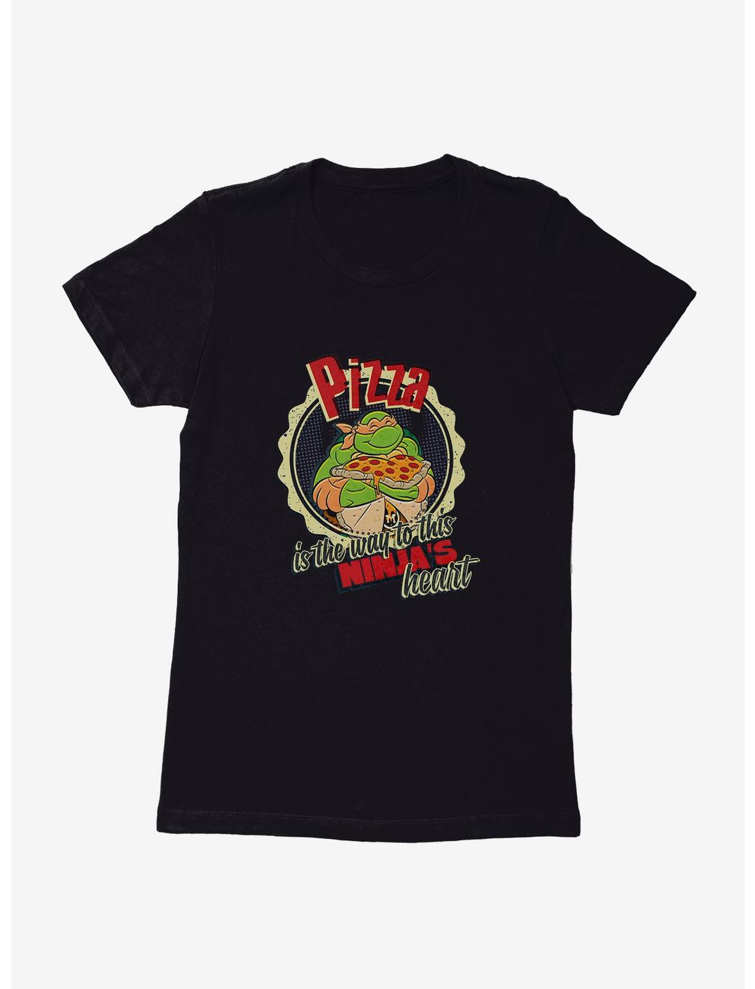 Teenage Mutant Ninja Turtles Ninja Heart Womens T-Shirt, BLACK, hi-res