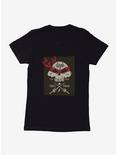 Teenage Mutant Ninja Turtles Raphael Bandana Skull And Weapons Womens T-Shirt, BLACK, hi-res